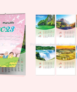 Lịch treo tường 7 tờ